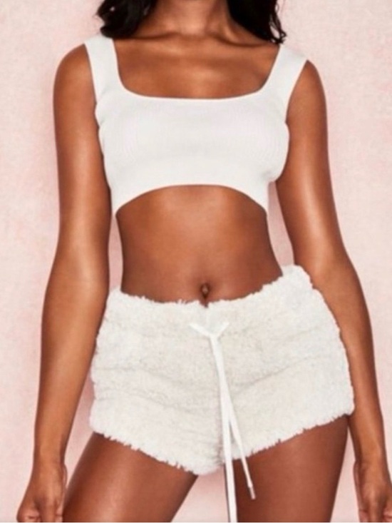 House of CB Pants - House of CB Shearling Faux Fur Shorts S